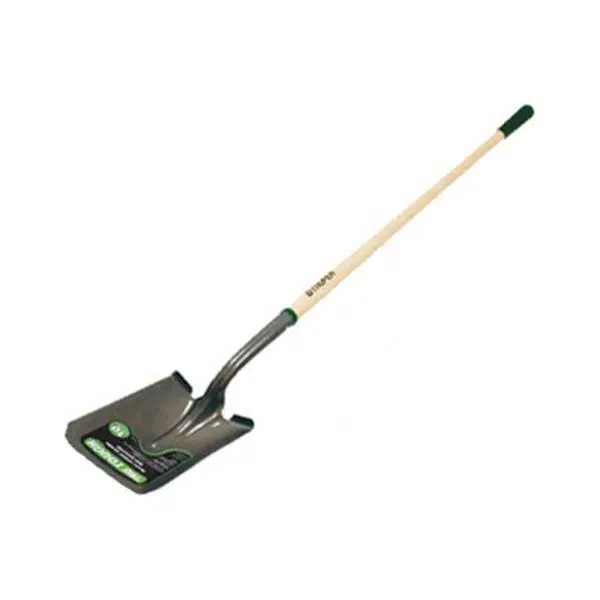 SQUARE POINT SHOVEL CUSHIONED HANDLE - HANDS GARDEN CENTER