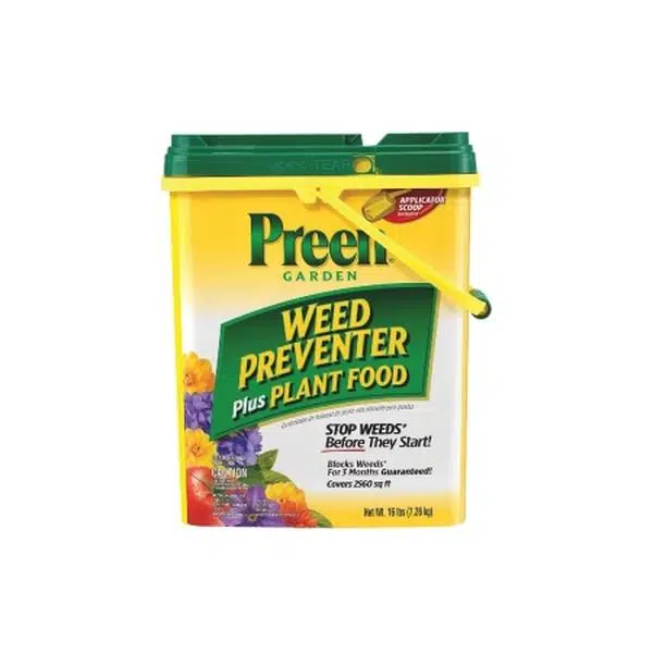 PREEN WEED PREVENTER PLUS PLANT FOOD 16LB - HANDS GARDEN CENTER