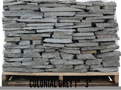 colonial grey wallstone 1 to 3 - HANDS GARDEN CENTER