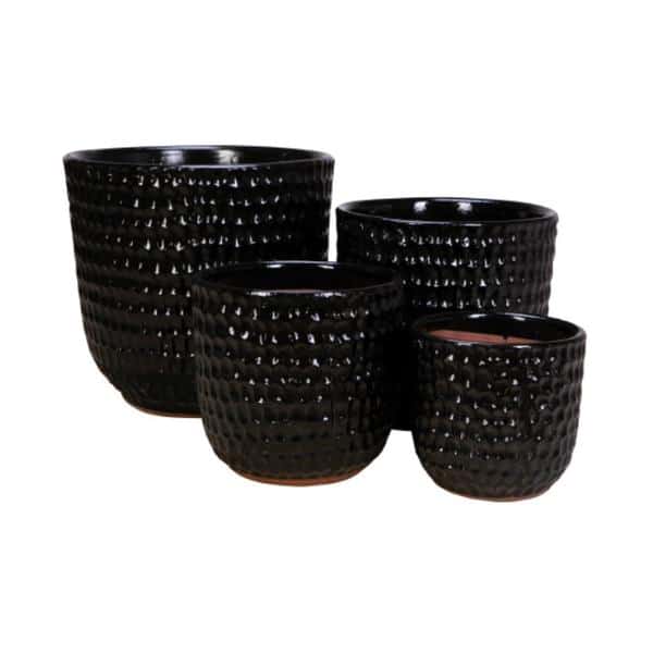 Vibrant planters that are sure to enrich every landscape with life and color. Fired in gas kilns with white, hand-packed clay. These planters are long lasting works of art that are sure to make your house the talk of the town. Timeless and classic with rich, consistent glazing.