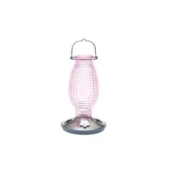 pink fhummingbird feeder 078978813120 - hands garden center